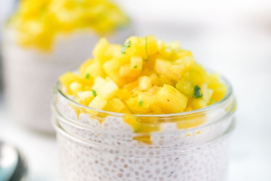 Chia protein pudding