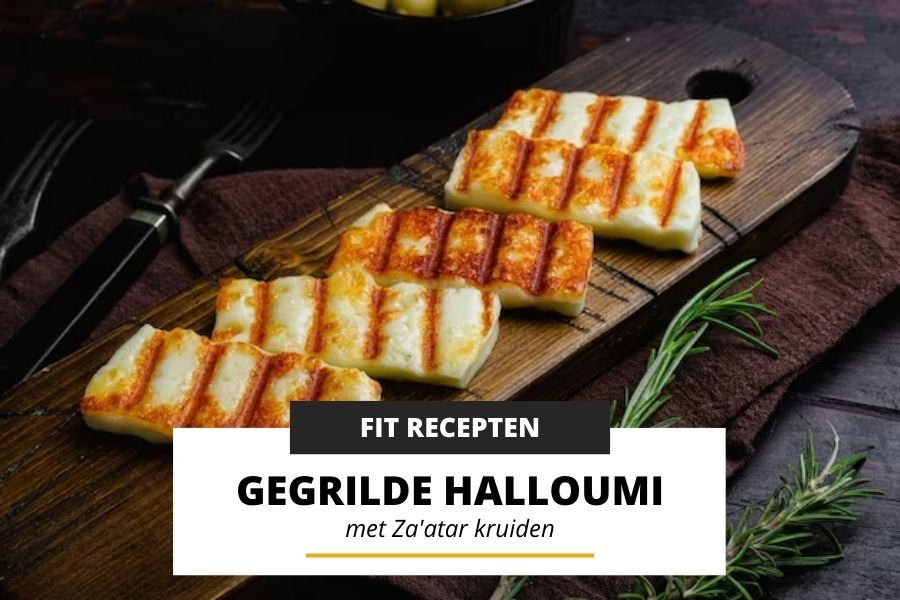 Gegrilde Halloumi met Za'Atar