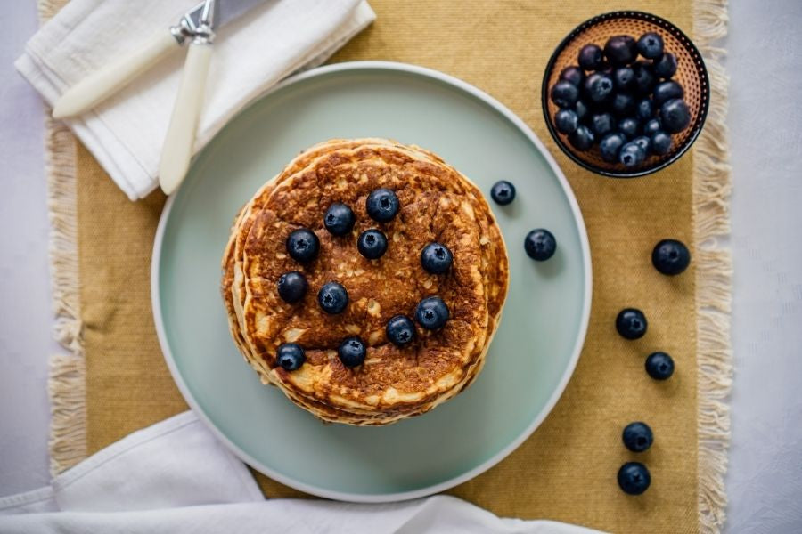 Proteïne pannenkoek blueberry