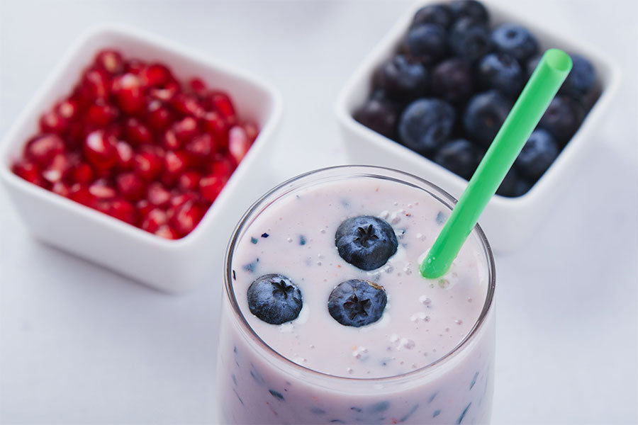 Proteïne Smoothie Superfruit - Eiwitrijke Smoothie - Proteïne Milkshake - Eiwitrijke Milkshake - Vruchten Smoothie