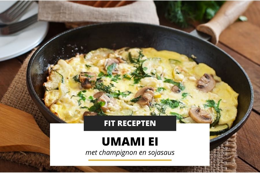 Umami Ei met Sojasaus