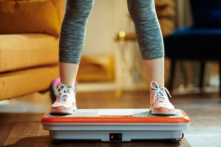 Trilplaat fitness oefeningen - powerplate oefeningen
