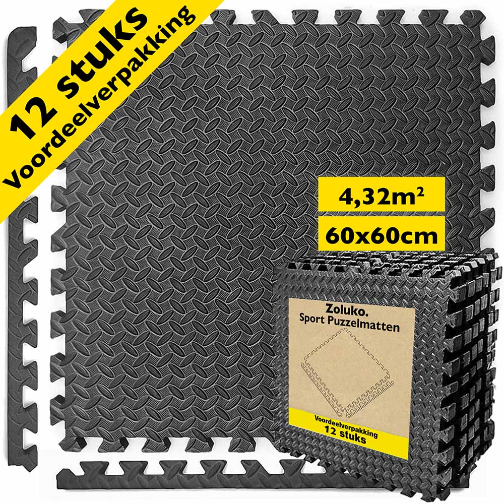 Sport Puzzelmatten 60x60 cm