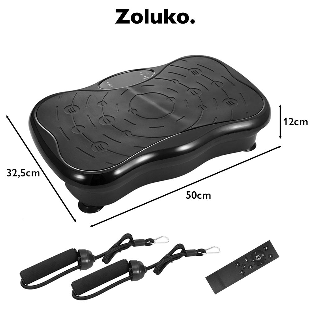 Zoluko Fitness Trilplaat met Bluetooth Functie 10 #kleur_zwart