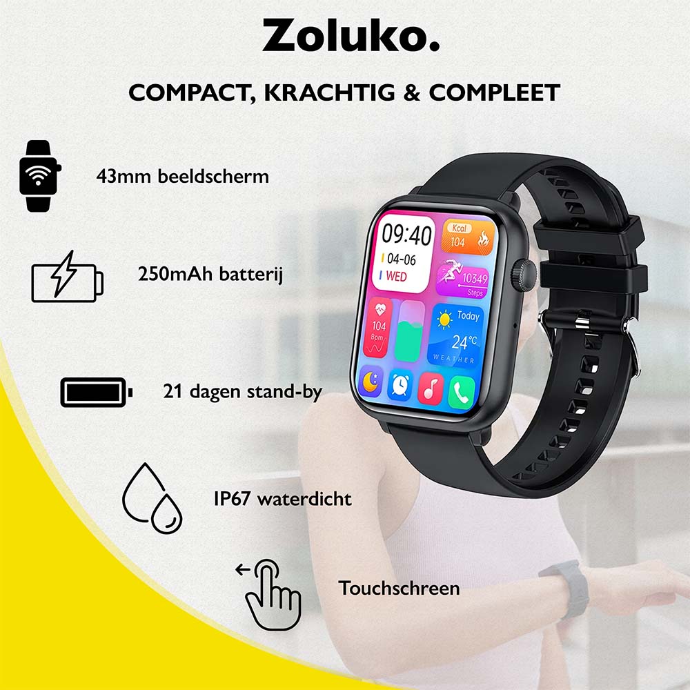 Smartwatch met Fitness Tracker