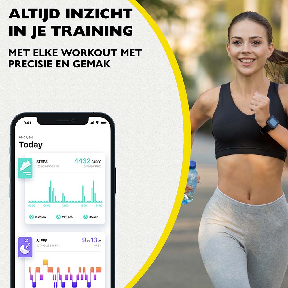 Smartwatch met Fitness Tracker