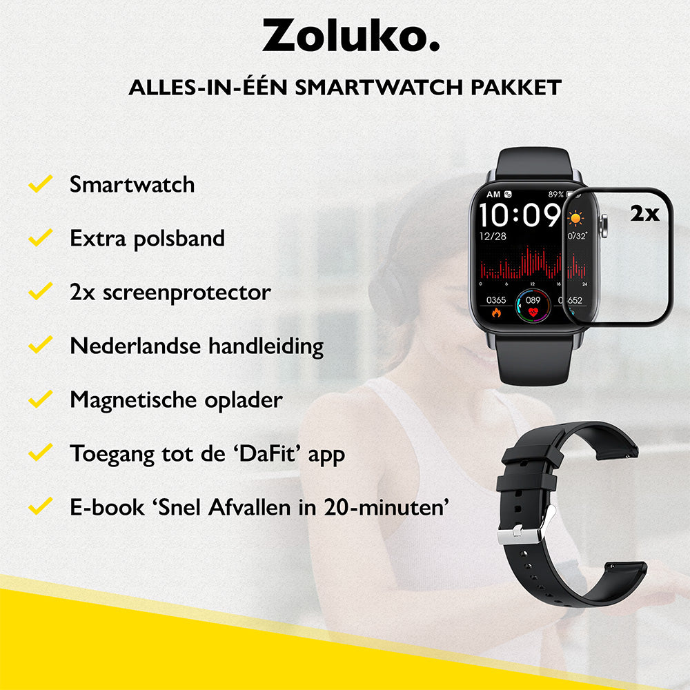 Smartwatch met Fitness Tracker