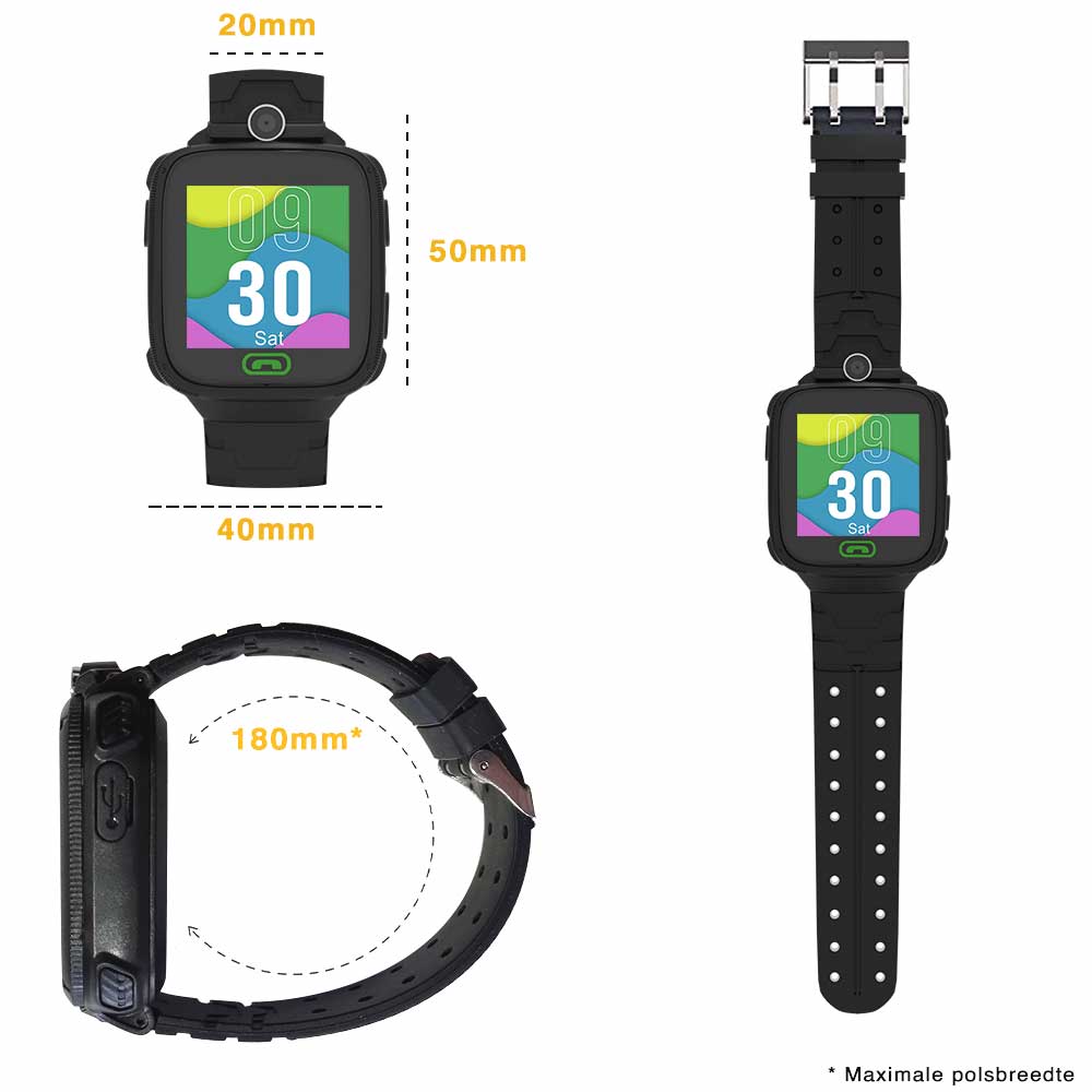 Zoluko Smartwatch voor Kinderen met camara en chat 2