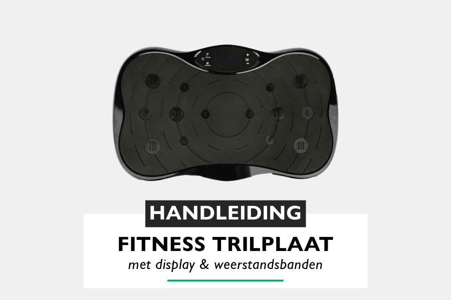 Zoluko Fitness Trilplaat - Handleiding & Instructies