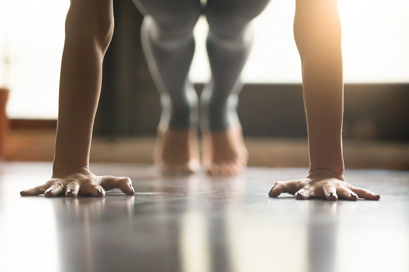 Sterker worden met een opdruk bord - Opdrukbord krachttraining
