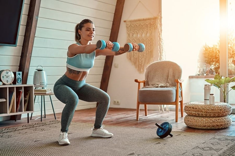 Thuis workout - Verschillende oefeningen voor thuis