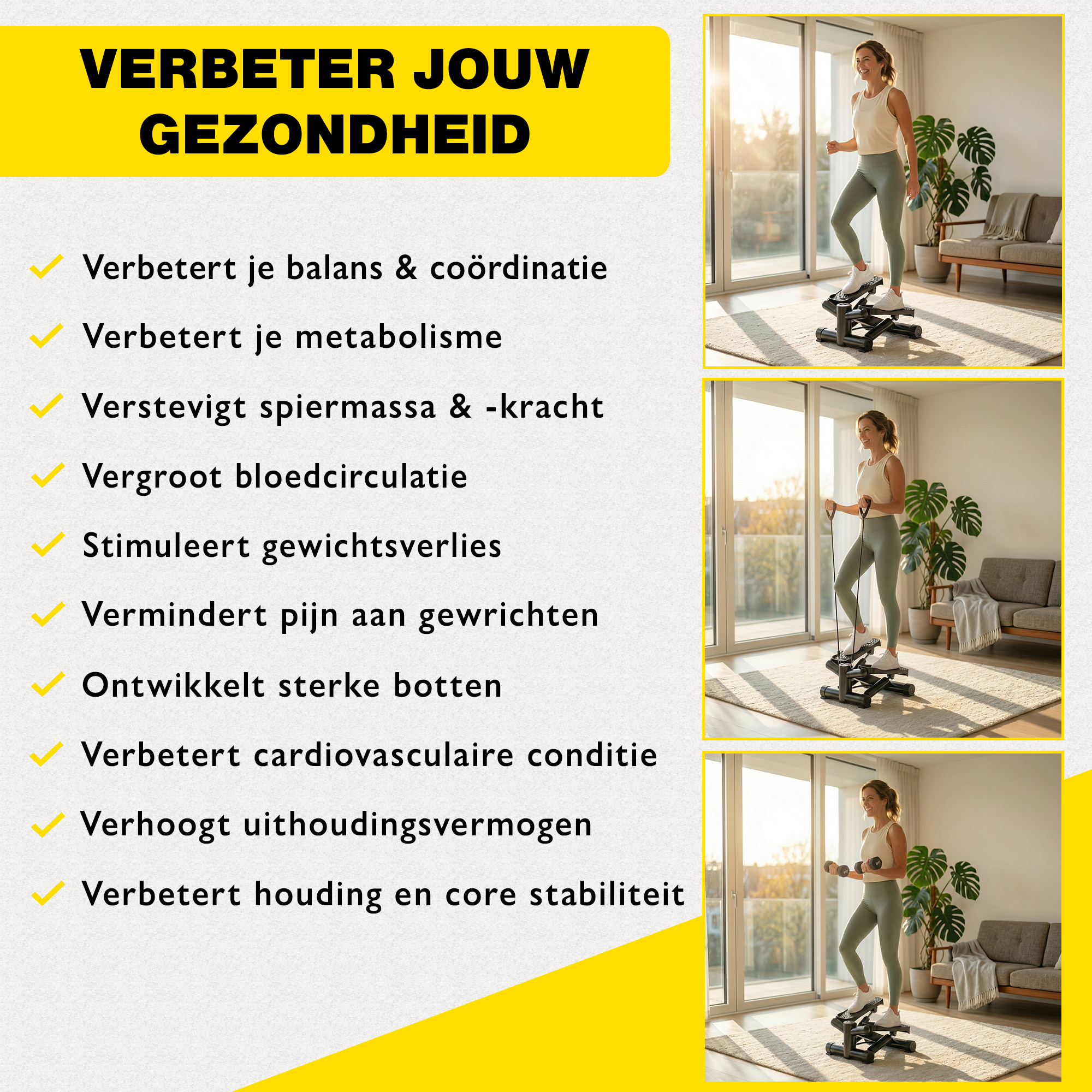 Stepper met Weerstand