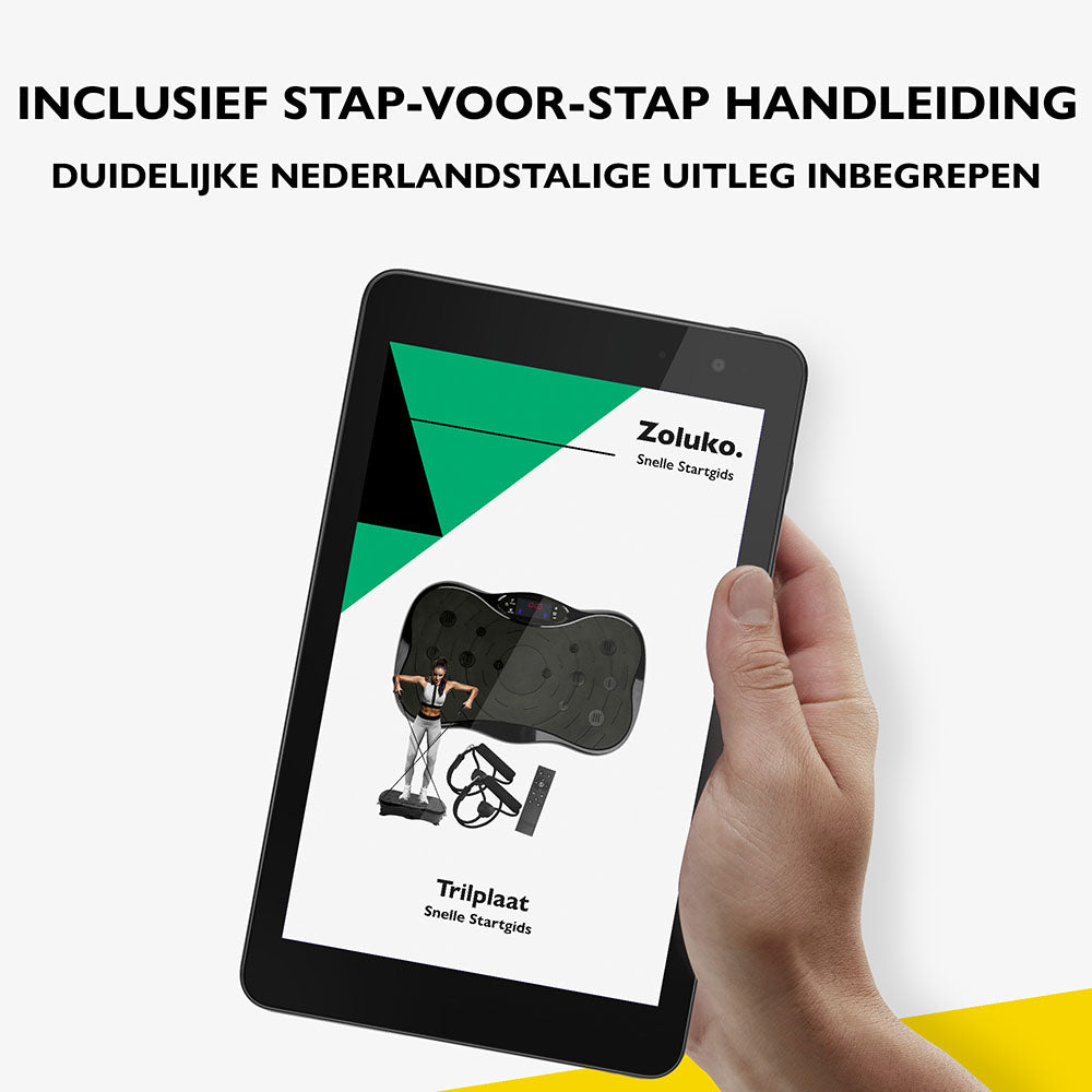 Fitness Trilplaat met bluetooth functie