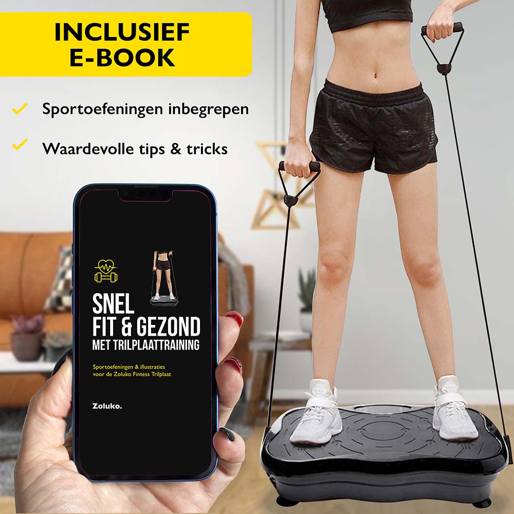 Fitness Trilplaat met bluetooth functie