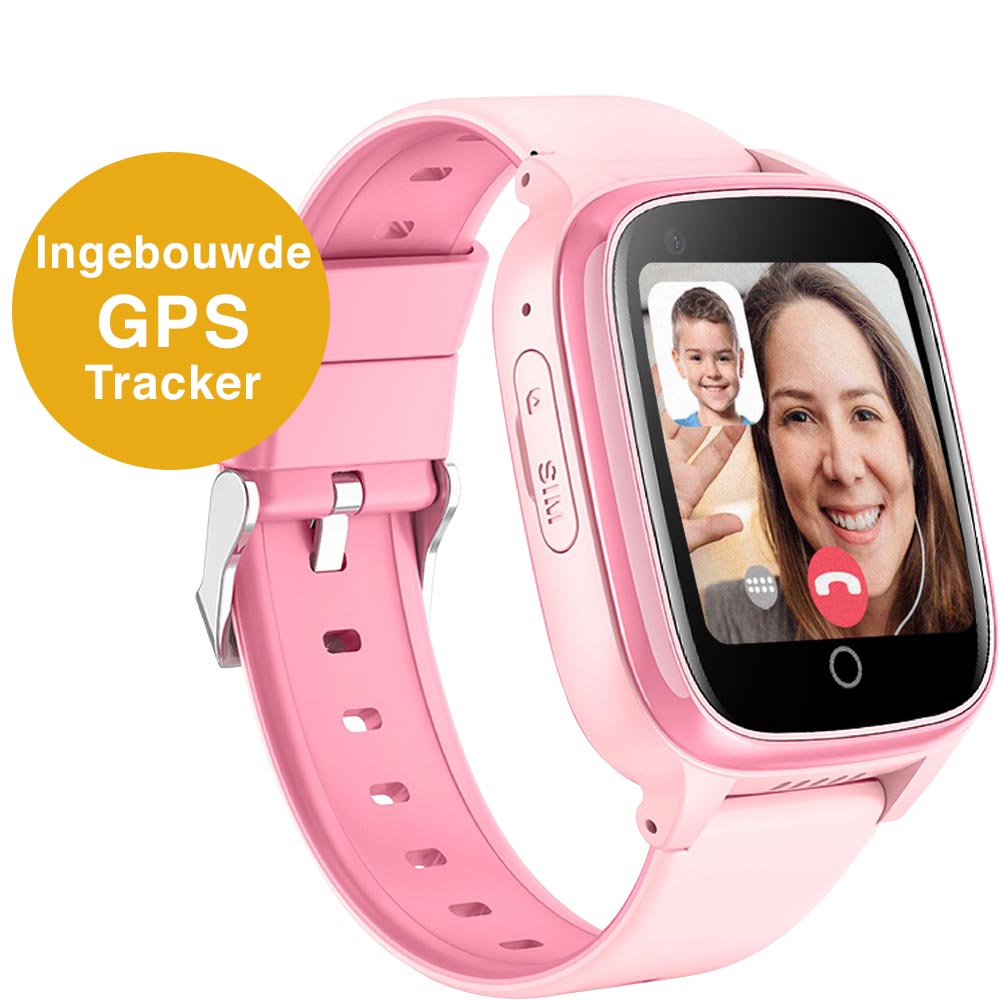 Kinder Smartwatch met GPS Roze