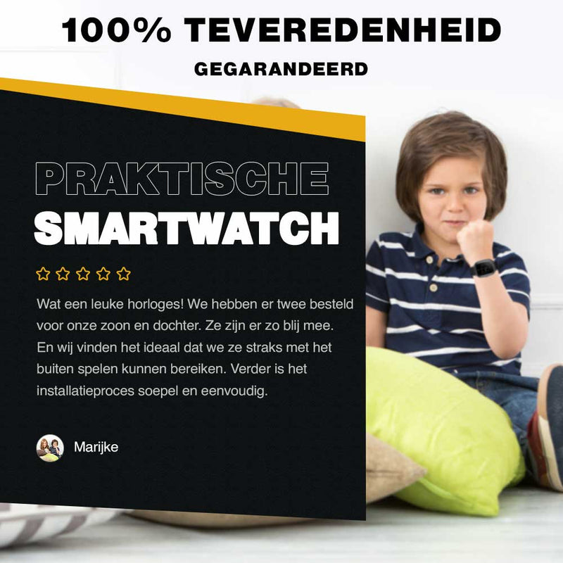 Kinder Smartwatch met GPS Roze